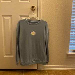 Blue long sleeve shirt